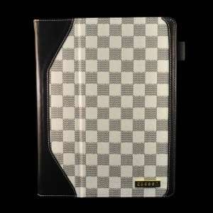  caseen Checker Plaid Smart Case Cover For Apple iPad 2 