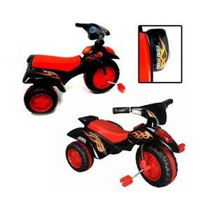  Black and Red Kids 3 Wheel Mini Motorbike TriCycle Sports 