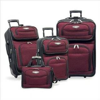 Travel Select Amsterdam 4 piece Luggage Set , Color Red (TS 6950)
