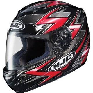  HJC CL 16 Slayer Helmet   X Large/Black/Red/Silver 
