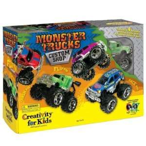 Monster Truck Custom Shop Activity