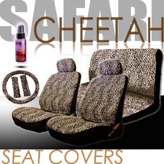 Low Back Front Car Seat Covers, Rear Bench Cover, Seat Belt Covers 