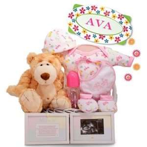  Personalized Oh Girl Little Miracle Baby Girl Gift Basket Baby