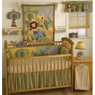   Originals Baby Zoo 4 Piece Baby Crib Bedding Set   Chocolate Baby