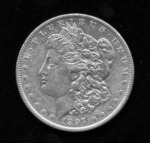 1897 O Morgan Silver Dollar    Genuine US Mint Product  