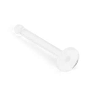  18 Gauge Nose Retainer Clear   Sold as a Pair Jewelry