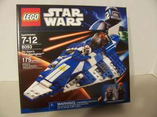LEGO   Star Wars PLO KOONS JEDI STARFIGHTER   (Set #8093)   Brand 