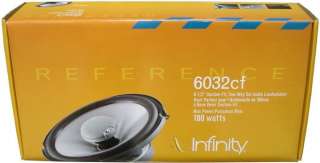 INFINITY REF6032CF 6.5 180W Car 2 Way Audio Speakers 050667110512 