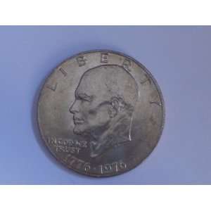  1976 Uncirculated 40% Silver Eisenhower Dollar Everything 