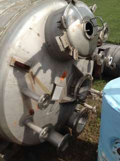 2000 Gal 316L SS Reactor Vessel   Standard Nozzel C0nfiguration