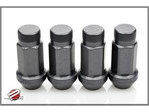   JDM Aluminum Lug Nuts Gunmetal (20 Pack Extended Close End) 12 x 1.5