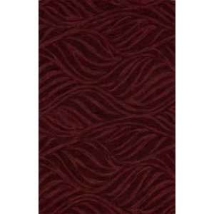   Dalyn Waves WV19 Wine Contemporary 24 x 60 Area Rug