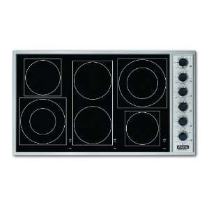  Viking VECU1666BSB 36 Inch Smoothtop Cooktop Appliances