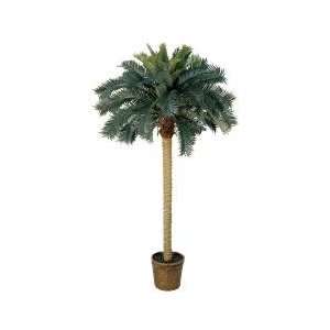  6 Sago Palm Silk Tree in Green   Nearly Natural   5107 