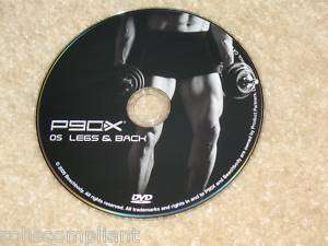 P90X   DVD 05   DISC 5   LEGS & BACK   OFFICIAL RELEASE   BRAND NEW 