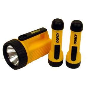  Dorcy 41 3352 6 Volt Worklight Flashlight Combo with Batteries 