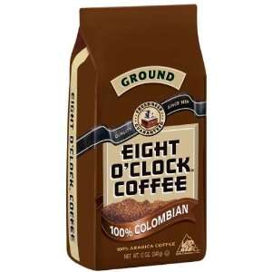 Eight OClock Coffee Coffee 100% Colombian Ground   12 Pack