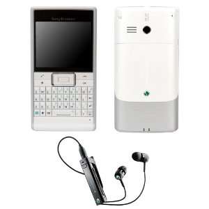   Fi & Bluetoot(White Silver) + OEM Sony MW600 Stereo Bluetooth Headset