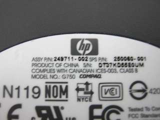HP / Compaq IPAQ G750 Portable Folding PDA Keyboard  