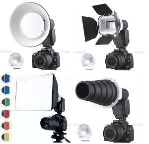 Flash Beauty Dish Reflector kit Nikon SB27,SB26  