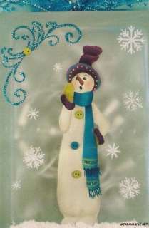 ACRYLIC TWINKLES FROSTED BLOCK BY WENDY FAHEY NEW PACKET  