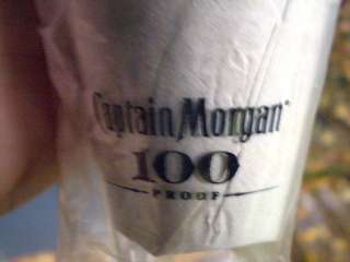 Set of 10 Captain Morgan 100 Proof Heavy Plastic Shot Glasses  