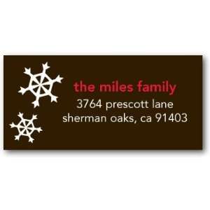  Holiday Return Address Labels   Handwritten Merriment By 