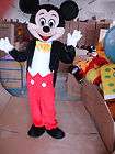 Brand New Mickey Mouse Mascot Costume Adult Size