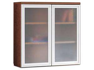  Laminate Bookcase Hutch W/ Doors, 36w x 14 3/4d x 37 1/8h, Shaker CY