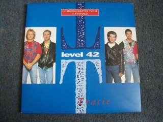 LEVEL 42 Tracie UK 1989 Ltd Gatefold Sleeve  