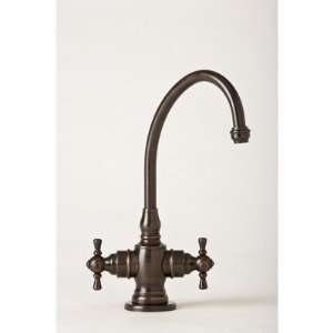 Hampton Hot and Cold Water Filtration Faucet with Cross Handle Finish 