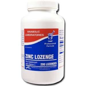 Anabolic Laboratories Zinc Lozenges with C   Orange 90 Tablets