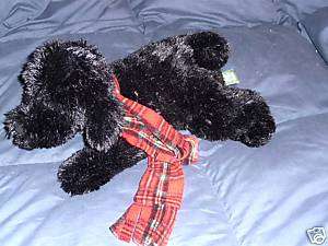 Eddie Bauer Black Dog Puppy Plush Stuffed Animal  