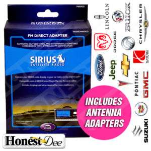SIRIUS RADIO FM DIRECT W/ ANTENNA ADAPTERS FOR FORD  