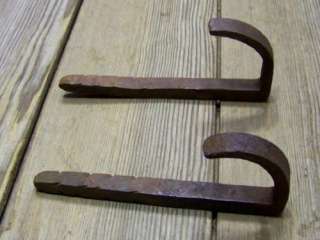 Old Antique Barn HOOKS rustic Country Hanging bracket  