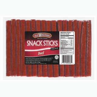 10 lbs. Old Wisconsin Beef Sticks Jerky meat snack bulk  