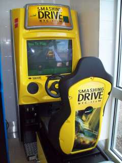 Smashing Drive Sit Down Arcade Game Machine  