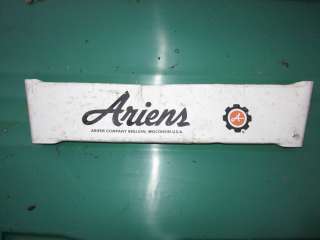 Ariens snowblower name cover plate 10965 910008 00203300 02033 badge 