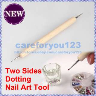   Dotting Marbleizing Nail Art Pens Dot Paint Double point Tool  