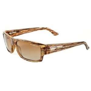 com Arnette Sunglasses Wager / Frame Striped Havana Lens Polarized 