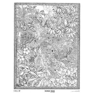 Doodle Art Polynesian Paradise, medium Doodle Art 9780843166484 