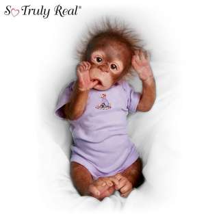 Little Risa Baby Orangutan Doll So Truly Real By Ashton Drake  