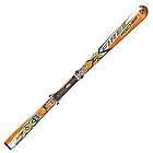 Fischer RX 8 FIRE Skis 155cm FX Bindings New 821308