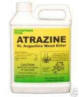 ATRAZINE 4 % ST.AUGUSTINE WEEDKILLER 3700 SQ FT QT  