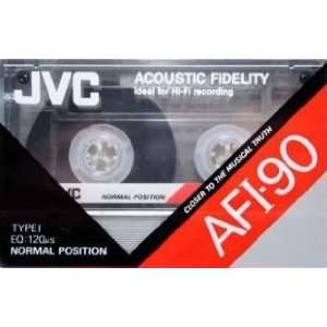  JVC AFI 90 AUDIO CASSETTE (2 PK) Electronics