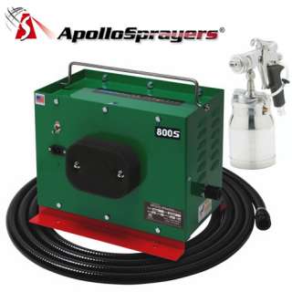 Apollo Sprayer 800S 5011 3 Stage HVLP TURBINE SYSTEM Siphon Paint 
