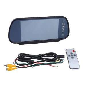   LCD Car Rearview Mirror Monitor With Rear View Camera