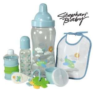 Baby Blue Bottle Bank 7 Piece Gift Set Baby