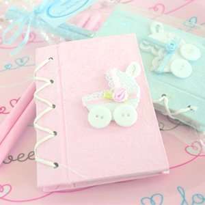  Thanks for Strolling By Baby Carriage Notebook Gift Set Baby