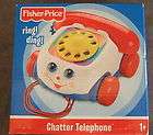   Price Chatter Telephone MIB Ages 1+ 5 baby toy toddler 2008 Mattel